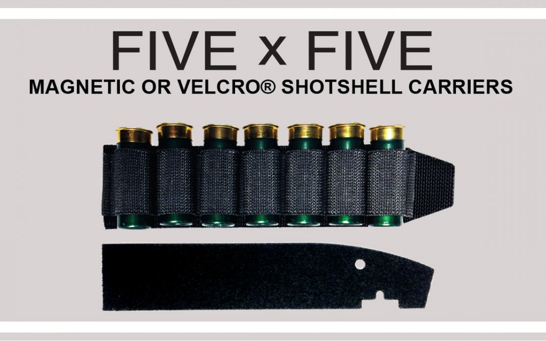 Velcro or Magnetic Quick Release Shotshell Carrier